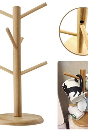 connectwide-bamboo-mug-tree-rack-stand-with-6-storage-hooks-hold-and-dry-large-coffee-mugs-or-cups