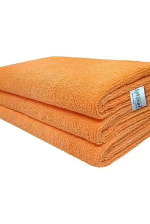 softspun-microfiber-cloth-3-pcs-40x40-cms-340-gsm-orange-thick-lint-streak-free-multipurpose-cloths