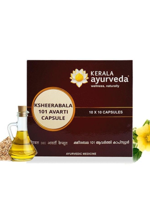 kerala-ayurveda-ksheerabala-101-avarti-100-capsule-natural-pain-relief-capsules-for-age-related-joint-issues-joint-stiffness-and-swelling