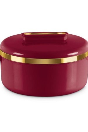 milton-curve-2500-inner-stainless-steel-casserole-215-litres-maroon-bpa-free-food-grade-easy-to-carry-easy-to-store-chapati-roti-curd-maker-maroon