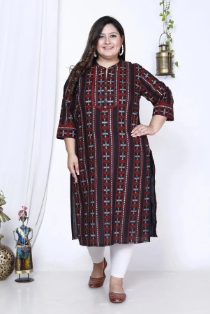 swasti-cotton-printed-straight-womens-kurti-black-pack-of-1-none