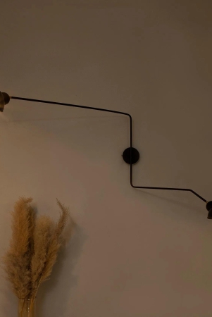 Industrial Minimalist Simple Decoration Swing Arm-Black Matt