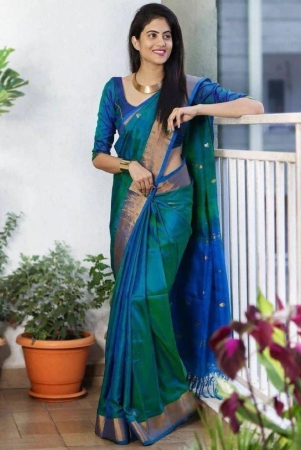 Latest Party Wear Fancy Jaccquard Saree with Work On All Over The Saree