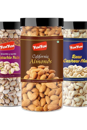 yum-yum-premium-jumbo-almond-500g-pista-500g-and-cashew-500g-15kg-dry-fruits-combo-pack-almonds-cashews-pistachios-3-x-500-g