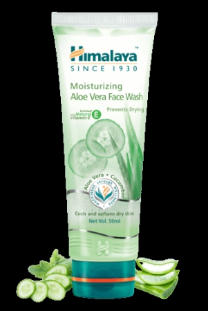 Himalaya Moisturizing Aloe Vera Face Wash 50ml