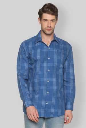 yha-blue-100-cotton-regular-fit-mens-casual-shirt-pack-of-1-none