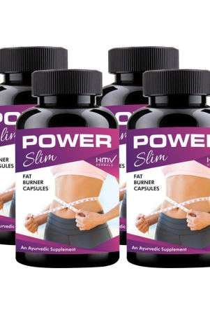 hmv-herbals-power-slim-fat-burner-herbal-capsule-120-nos-pack-of-4