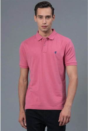 RedTape Muted Pink Men's Polo T-Shirt | Casual Cotton T-Shirt | Half Sleeves Polo T-Shirt