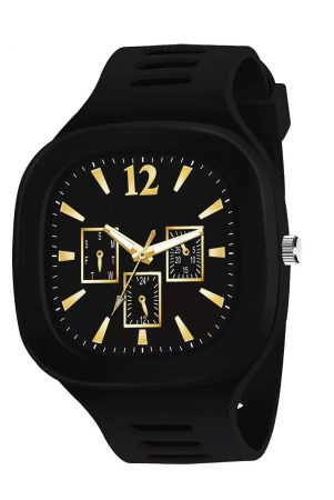 chic-square-black-dial-with-smooth-silicone-strap