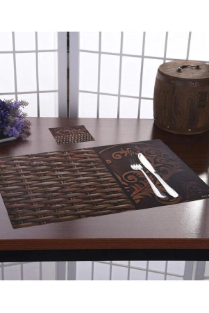 revexo-set-of-6-pvc-table-mats-coasters-multi