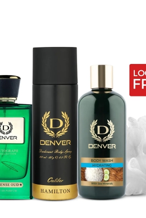 denver-gift-pack-autograph-collection-intenseoud-bodywash-hydrating-hamilton-caliber-200ml