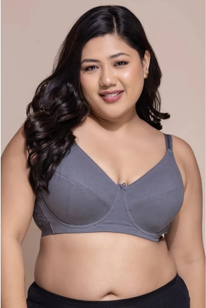 clovia-grey-melange-cotton-non-padded-womens-t-shirt-bra-pack-of-1-none