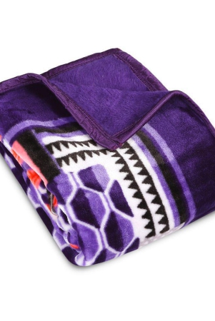 hometales-mink-abstract-print-single-blanket-150-cm-x-205-cm-pack-of-1-purple-purple