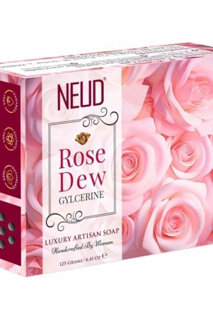 neud-exfoliating-rose-dew-glycerine-luxury-artisan-soap-soap-for-normal-skin-pack-of-1-