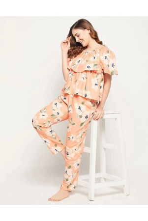 clovia-peach-rayon-womens-nightwear-nightsuit-sets-pack-of-1-none