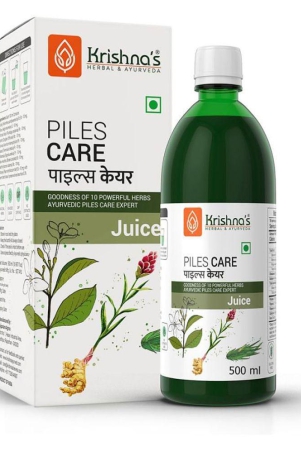 krishnas-herbal-ayurveda-piles-care-juice-500-ml