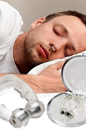 Anti Snoring Nose Clip Device for Men Women Nasal Strips (BUY 1 GET 1 FREE)
