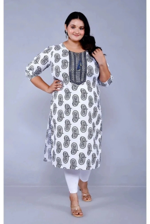 jc4u-cotton-embroidered-straight-womens-kurti-white-pack-of-1-none