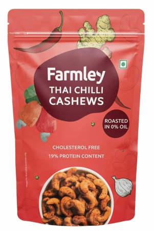 Farmley Thai Chilli Roasted Cashews 160g