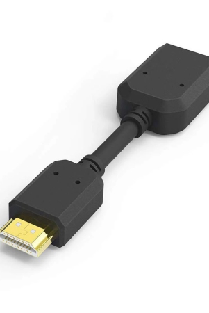 lapster-high-speed-hdmi-extension-cable-10-cm-for-google-chrome-cast-black-1-piece