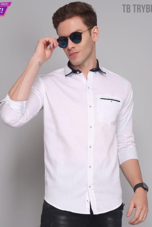 White Shirt for Men | 100% Cotton