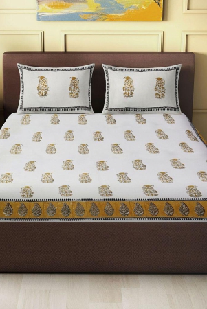 orange-black-big-buta-design-hand-block-printed-bed-sheet