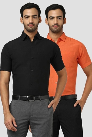 deshbandhu-dbk-multicolor-cotton-regular-fit-mens-formal-shirt-pack-of-2-none