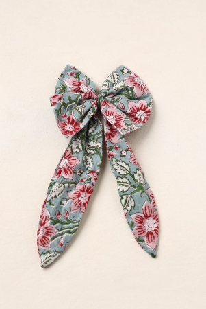 Handmade Fabric Butterfly Bow Hair Clip 06