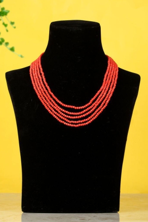 tribes-india-red-crystal-beads-multi-strand-necklace-for-women