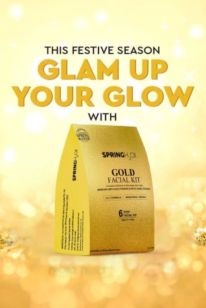 spring-h2o-gold-facial-kit-6-step-brightening-and-repair-formula-60gm