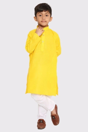 maharaja-yellow-cotton-blend-boys-pack-of-1-none