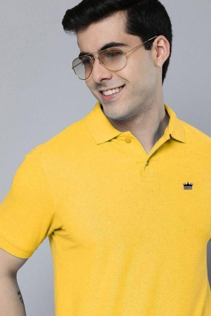 adorate-mustard-cotton-blend-regular-fit-mens-polo-t-shirt-pack-of-1-none