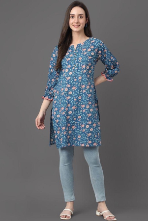 janasya-blue-cotton-womens-tunic-pack-of-1-none