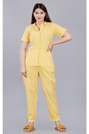 jc4u-yellow-cotton-blend-womens-nightwear-nightsuit-sets-pack-of-1-none