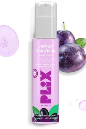 plix-jamun-clarifying-fruity-toner-alcohol-free-with-niacinamide-jamun-extract-men-women-150-ml