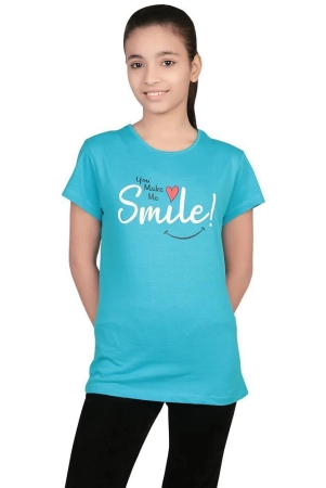 bodycare-blue-cotton-girls-t-shirt-pack-of-1-none