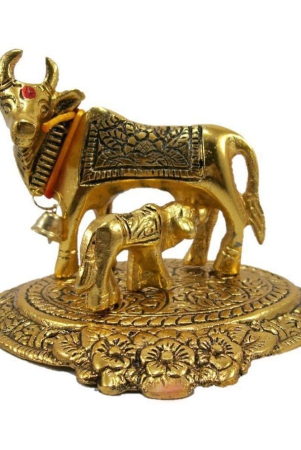 neo-classic-cow-and-calf-aluminium-idol