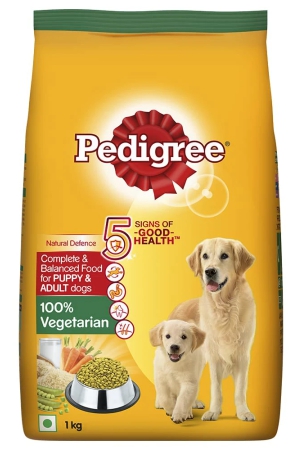 Pedigree 100 % Vegetarian Dry Dog, 1 Kg