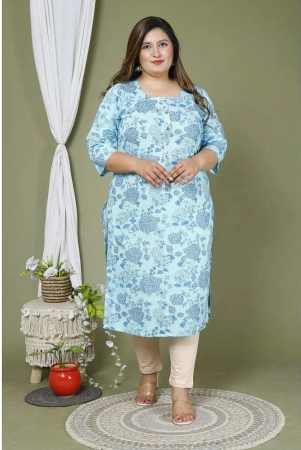 swasti-cotton-printed-straight-womens-kurti-blue-pack-of-1-none