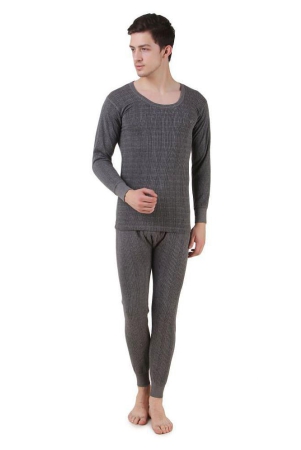 hap-kings-grey-cotton-blend-mens-thermal-sets-pack-of-1-none