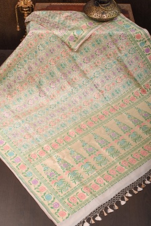 exquisite-patola-meenakari-banarasi-jaal-katan-silk-saree-in-cream-with-intricate-pallu-silk-mark-certified