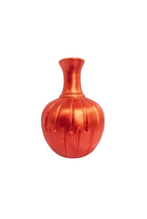 handmade-red-clay-flower-vase