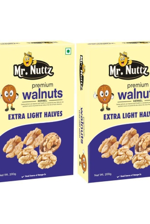 mrnuttz-california-extra-light-halves-walnut-kernels-400g-pack-of-2-200g-each