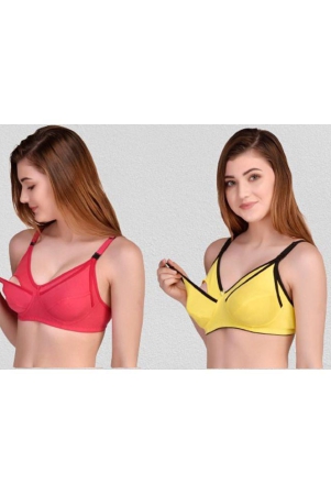 zourt-multicolor-cotton-solid-womens-maternity-bra-pack-of-2-44b