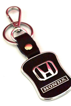 prime-traders-metallic-leather-keychain-black