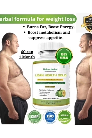 LEAN HEALTH GOLD Fat Burner & Weight loss supplements Capsule 60 no.s Pack Of 1