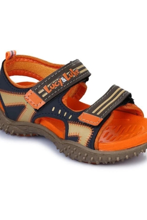 Lucy & Luke By Liberty BEN-10_Orange Kids Casual Sandal - None