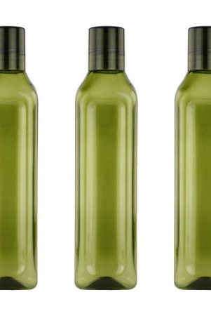 oliveware-green-water-bottle-1000-ml-set-of-3-green