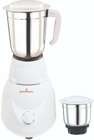 goodflame-fest-mixer-grinder-500-watt-2-jars-stainless-steel-mixer-grindermixer-grinderwhite