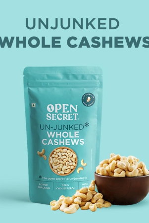 Open Secret Premium Whole Cashews 200g